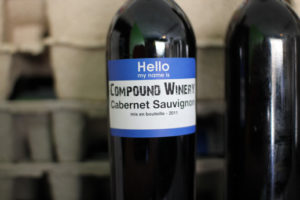 wine label