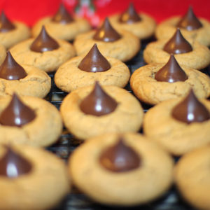 Peanut butter blossoms
