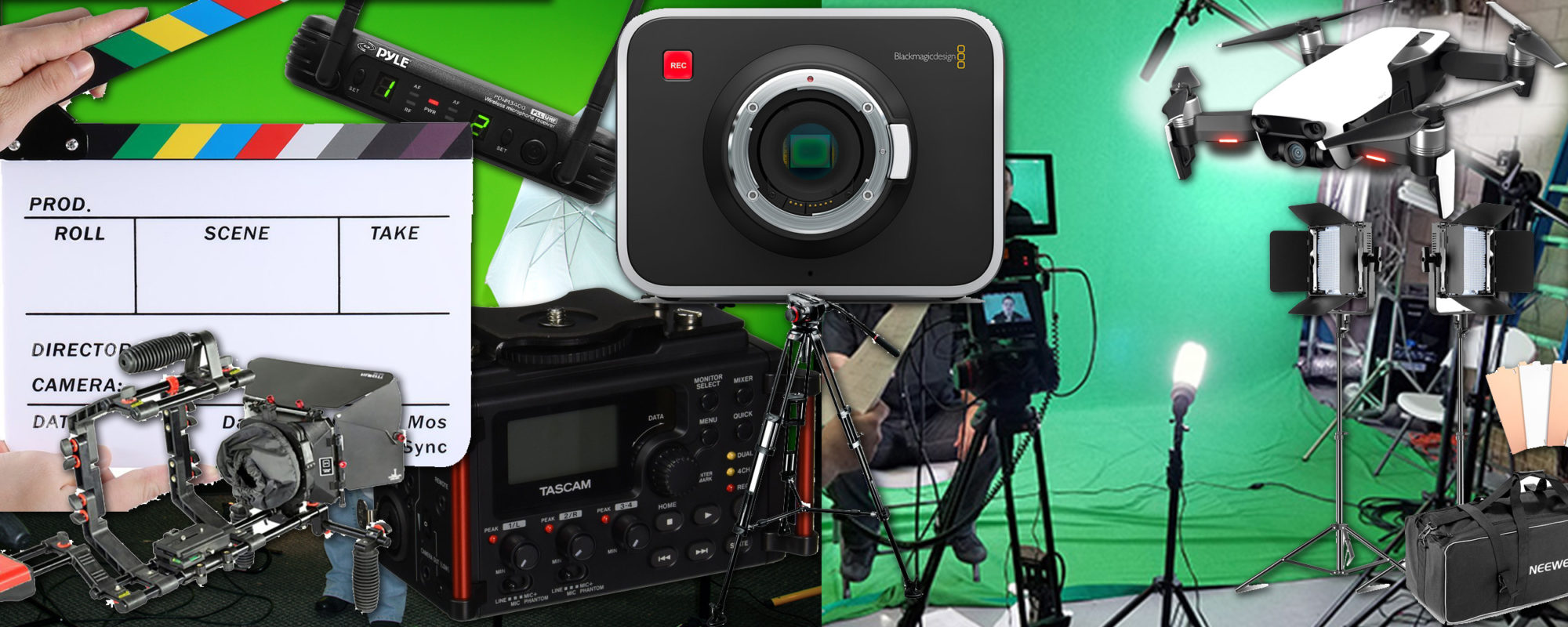 Clapboard’s Production Gear List